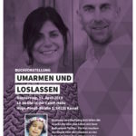 Plakat Buchvorstellung Umarmen und loslassen mit Shabnam und Wolfgang Arzt an der CVJM Hochschule Kassel