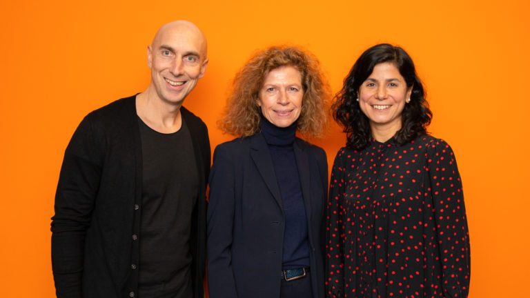 Wolfgang Arzt, Sybille Giel und Shabnam Arzt vor der Aufzeichnnung des Radiointerviews beim Bayerischen Rundfunk. Auch im Podcast "Echt und ehrlich" abrufbar.