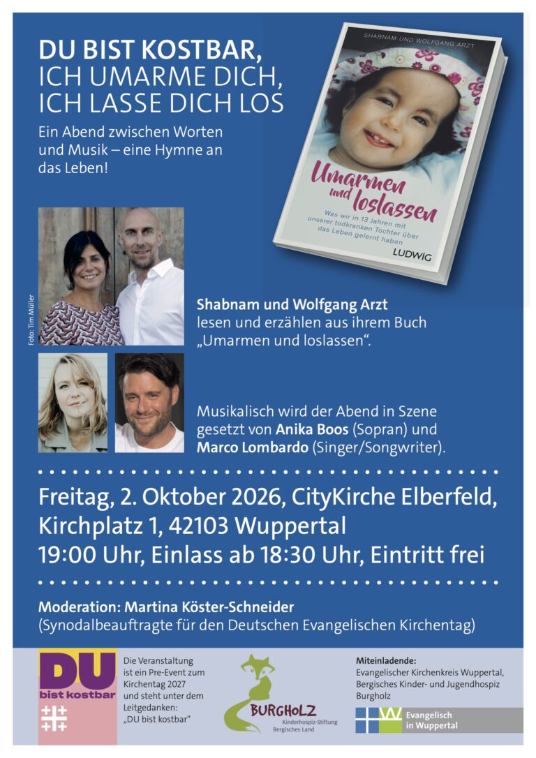 Read more about the article „Du bist kostbar”: Ein Abend zwischen Worten und Musik